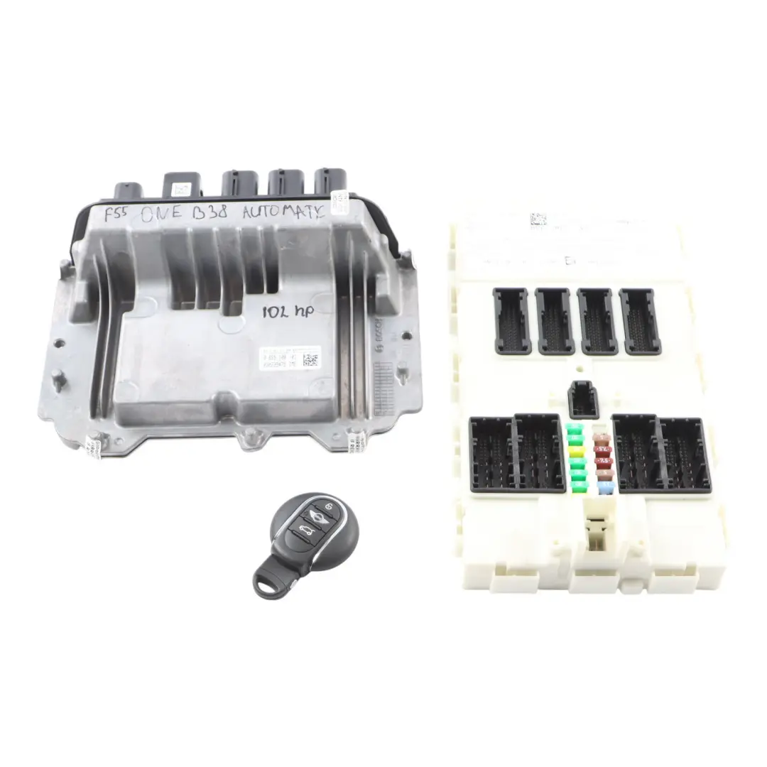 Mini One F54 F55 F56 B38 1.2 102HP Petrol Engine ECU Kit DME BDC + Key 8655108
