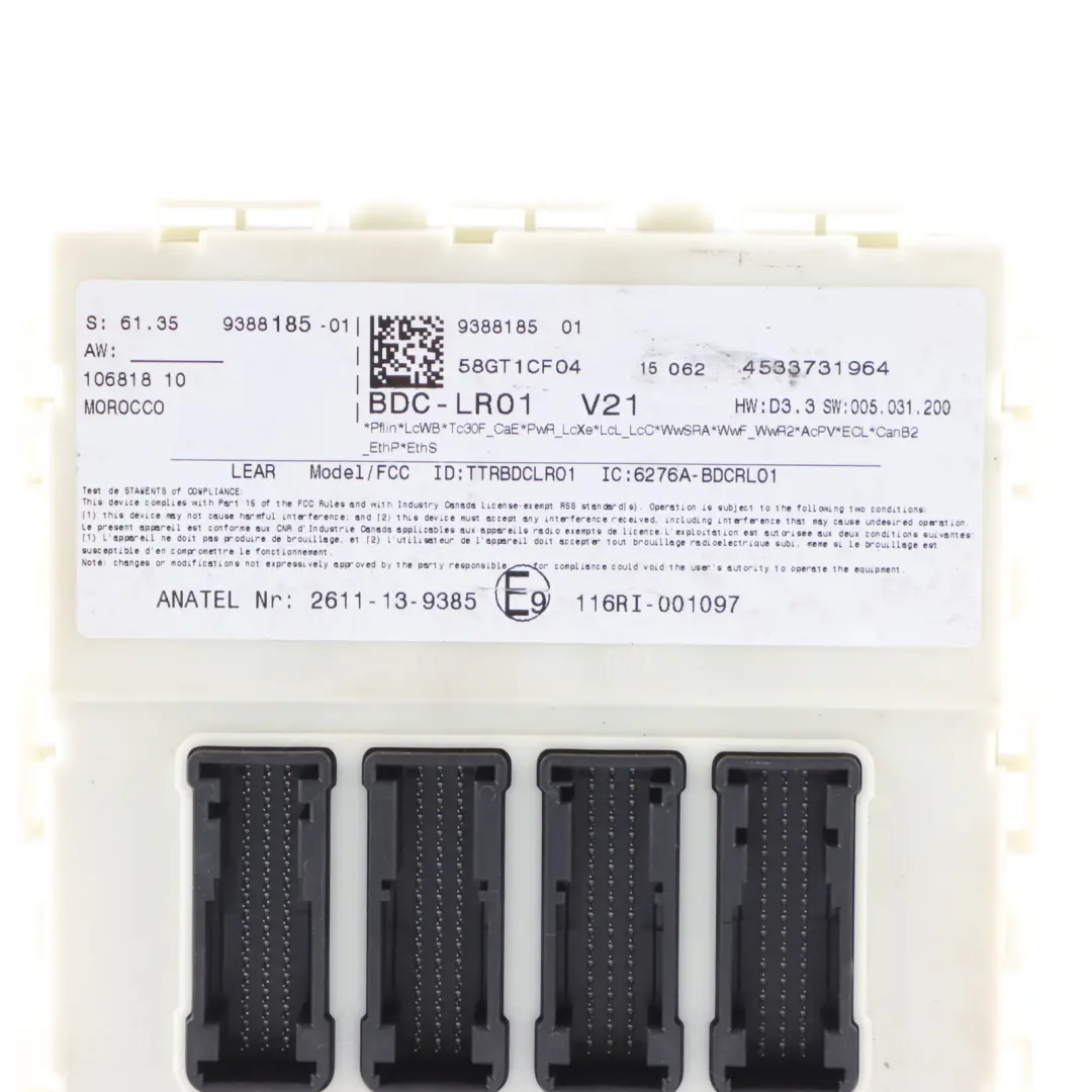 Mini One F54 F55 F56 B38 1.2 102HP Petrol Engine ECU Kit DME BDC + Key 8655108