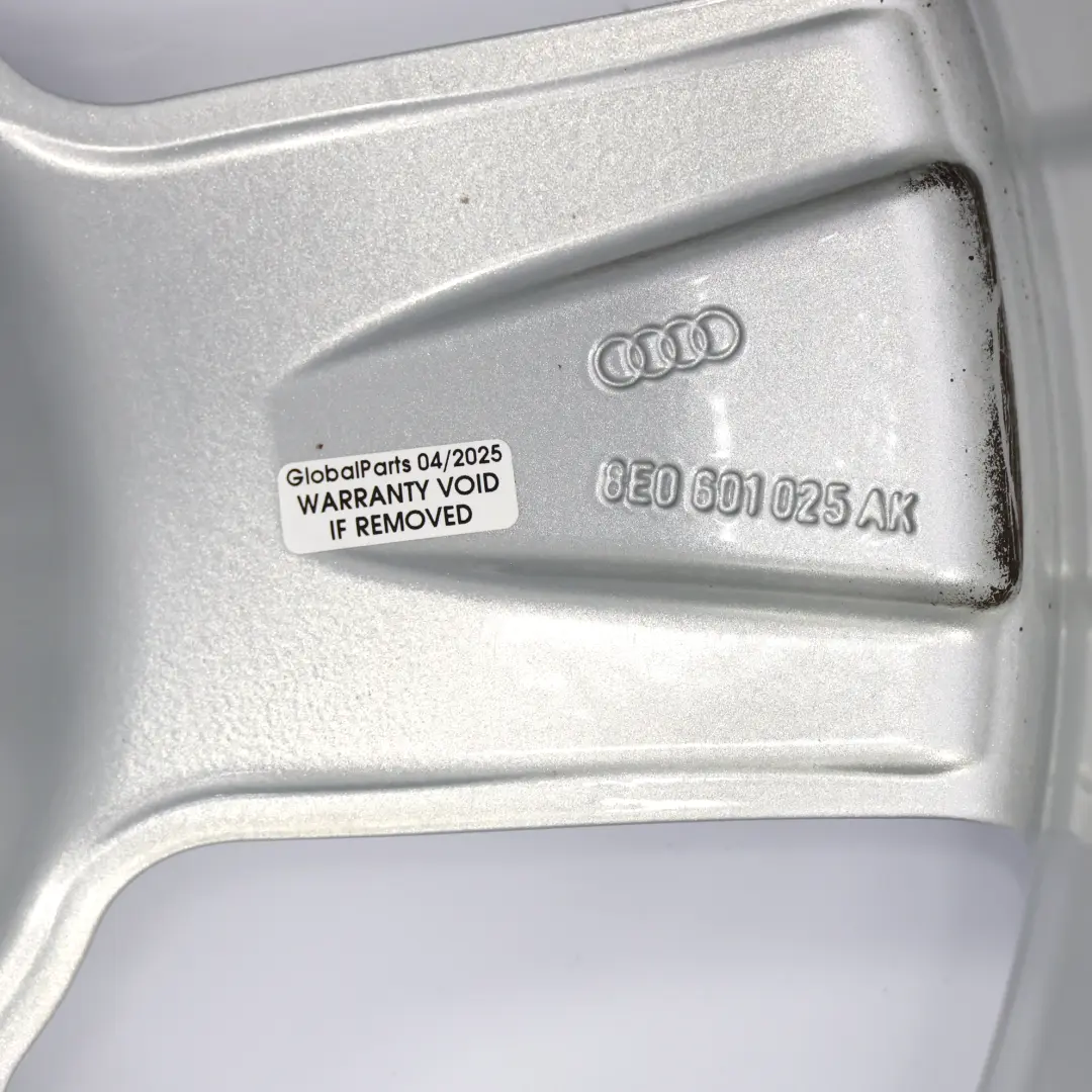 Audi A4 B7 Silver Alloy Wheel Rim 18" ET:43 8J 8E0601025AK
