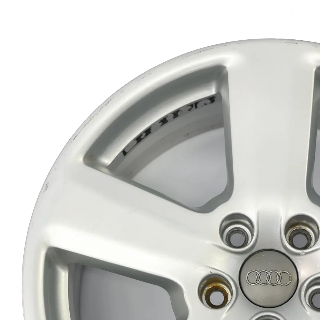 Audi A4 B7 Silver Alloy Wheel Rim 18" ET:43 8J 8E0601025AK