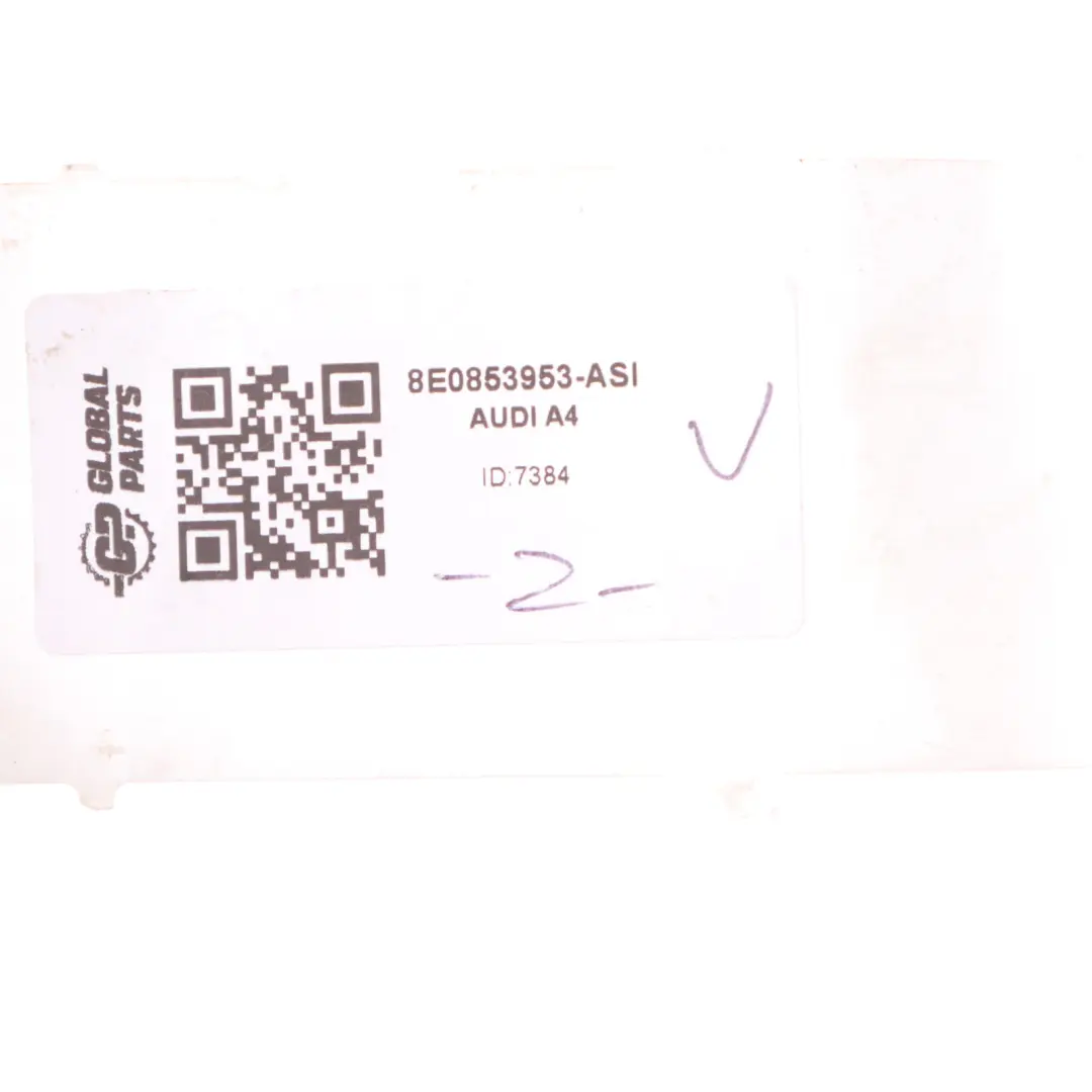 Audi A4 B7 Moulding Strip Front Left Door N/S Akoya Silver Metallic - Y7H