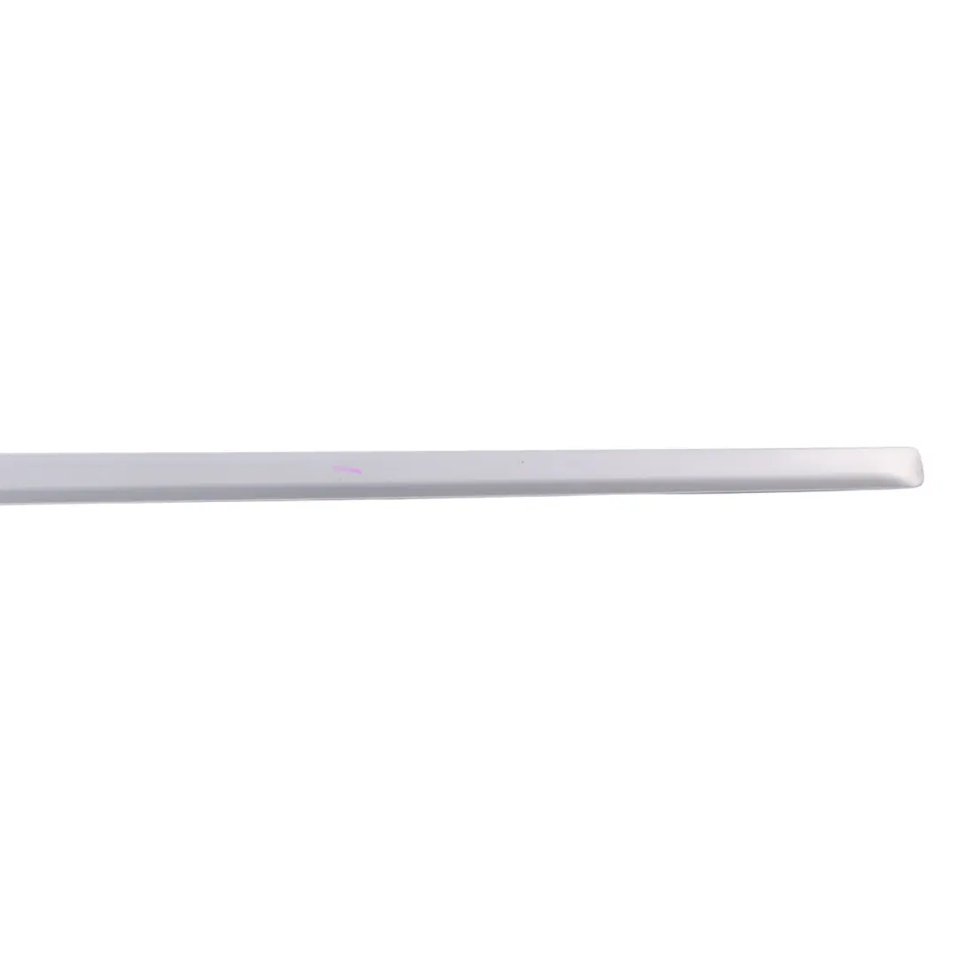 Audi A4 B7 Moulding Strip Front Left Door N/S Akoya Silver Metallic - Y7H