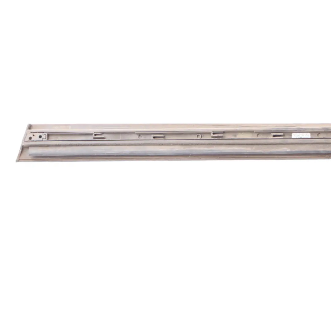 Audi A4 B6 Front Left Door N/S Moulding Trim Strip Silver Akoya Metallic - Y7H
