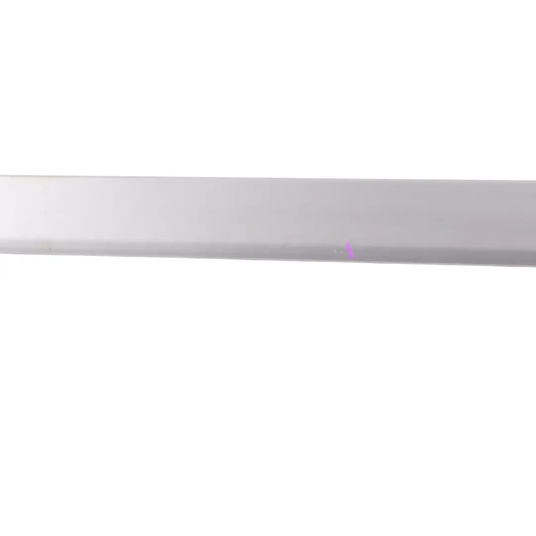 Audi A4 B6 Front Left Door N/S Moulding Trim Strip Silver Akoya Metallic - Y7H