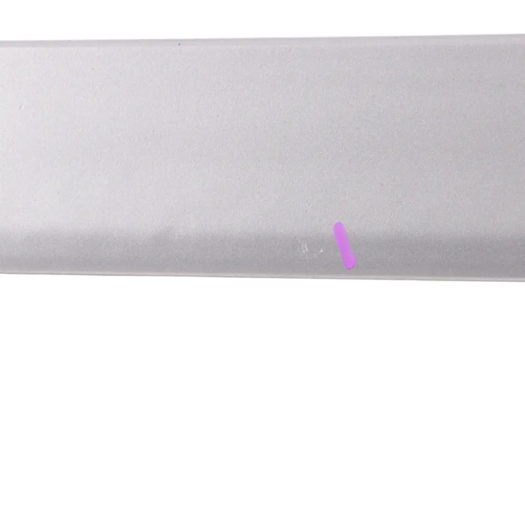 Audi A4 B6 Front Left Door N/S Moulding Trim Strip Silver Akoya Metallic - Y7H