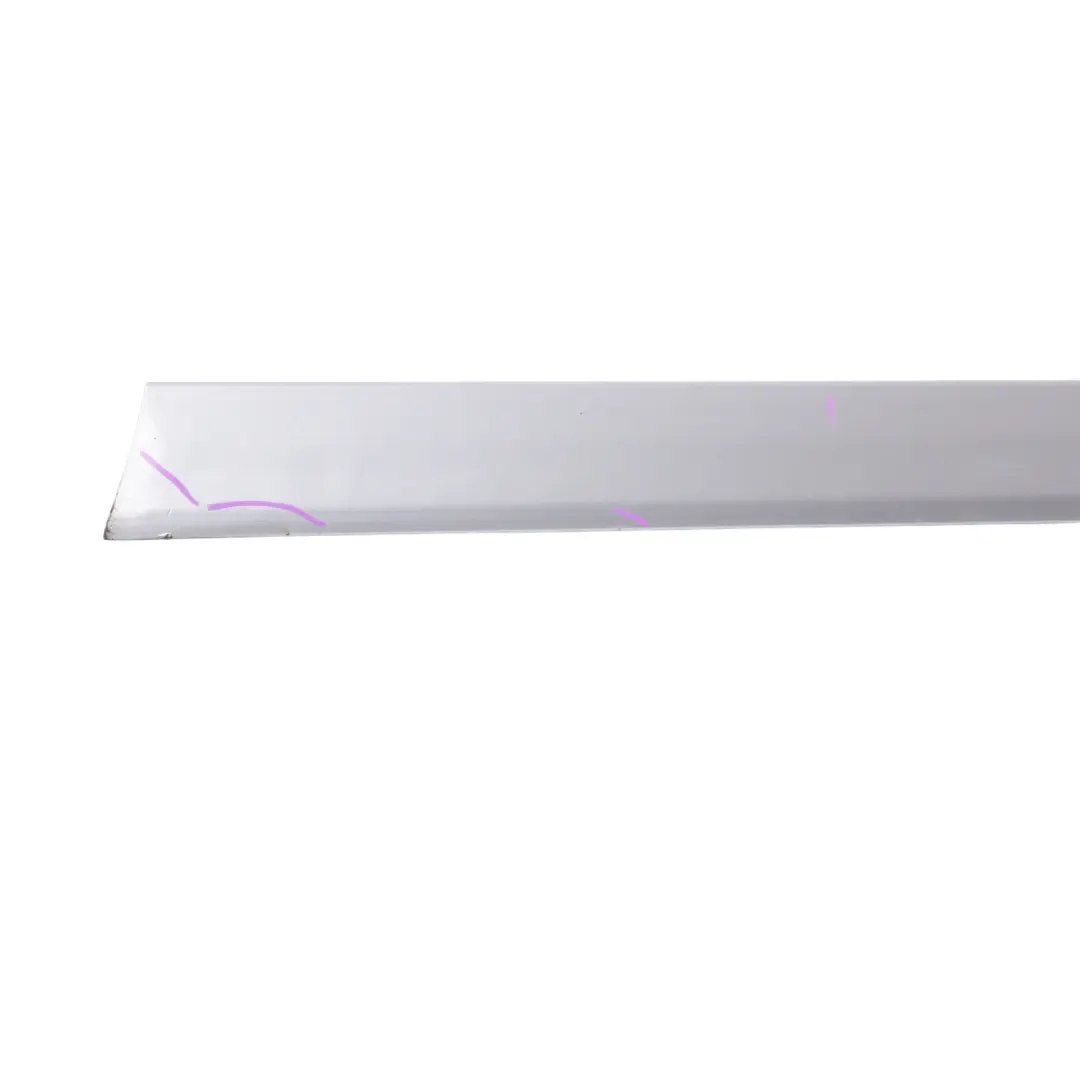 Audi A4 S4 B7 Side Skirt Door Sill Cover Right O/S Panel Akoya Silver - Y7H