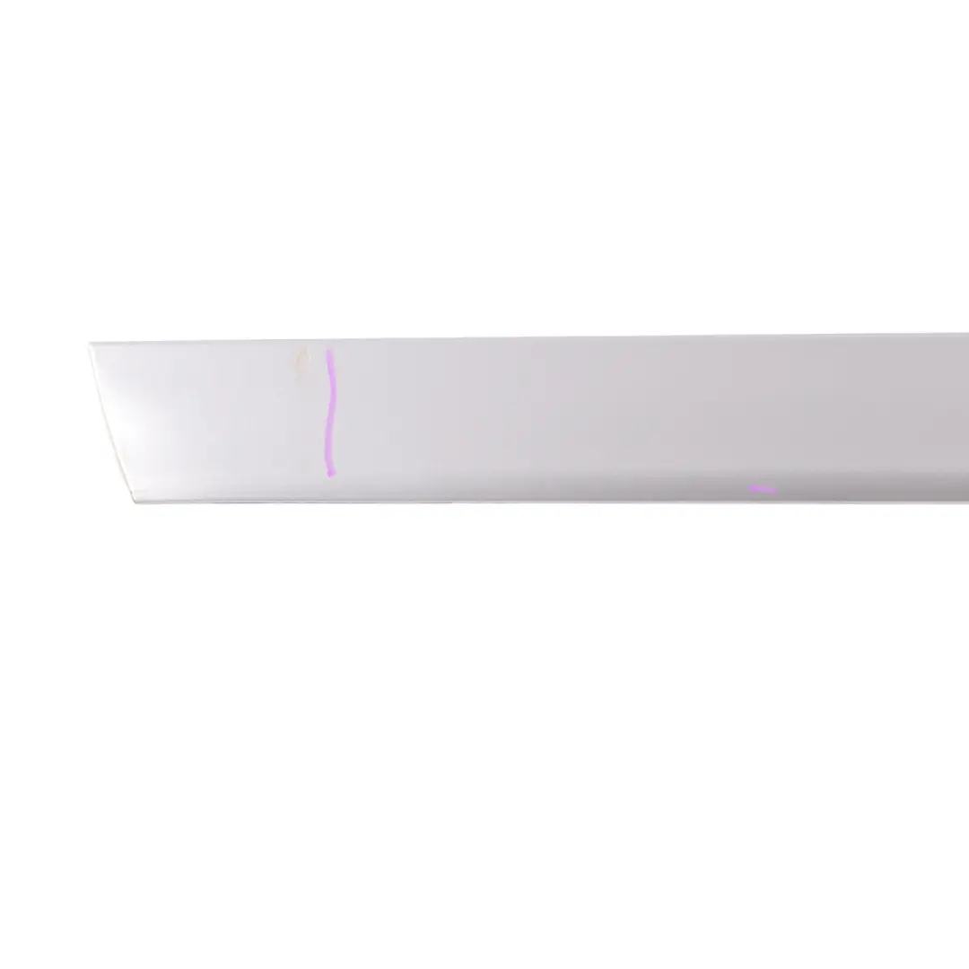Audi A4 B7 Rear Door Lower Strip Moulding Left N/S Akoya Silver Metallic - Y7H