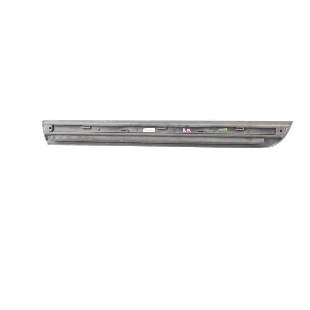 Audi A4 B7 Rear Door Lower Strip Moulding Right O/S Silver Akoya Metallic - Y7H