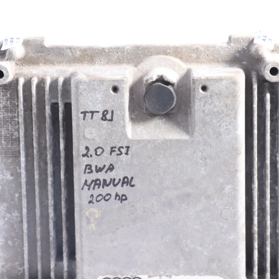 Audi TT 8J 2.0 TFSI BWA 200HP Engine Control Module ECU 8J0907115N Manual