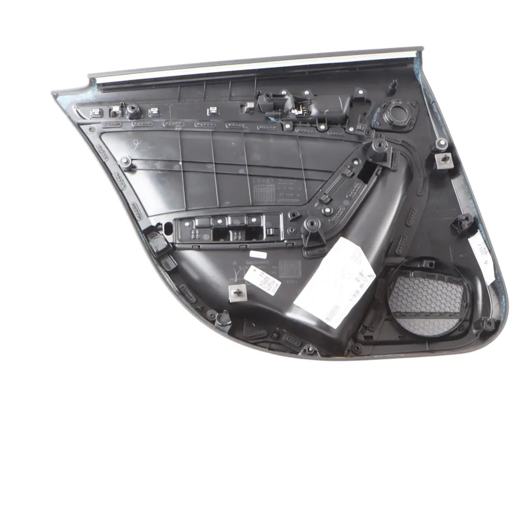 Audi A4 B8 Door Card Rear Right O/S Lining Trim Panel Black