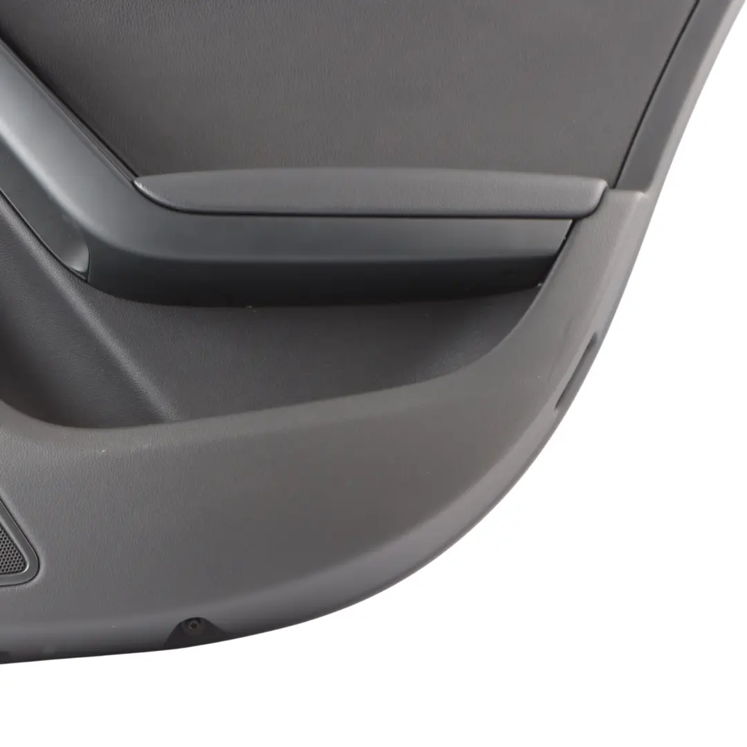 Audi A4 B8 Door Card Rear Right O/S Lining Trim Panel Black