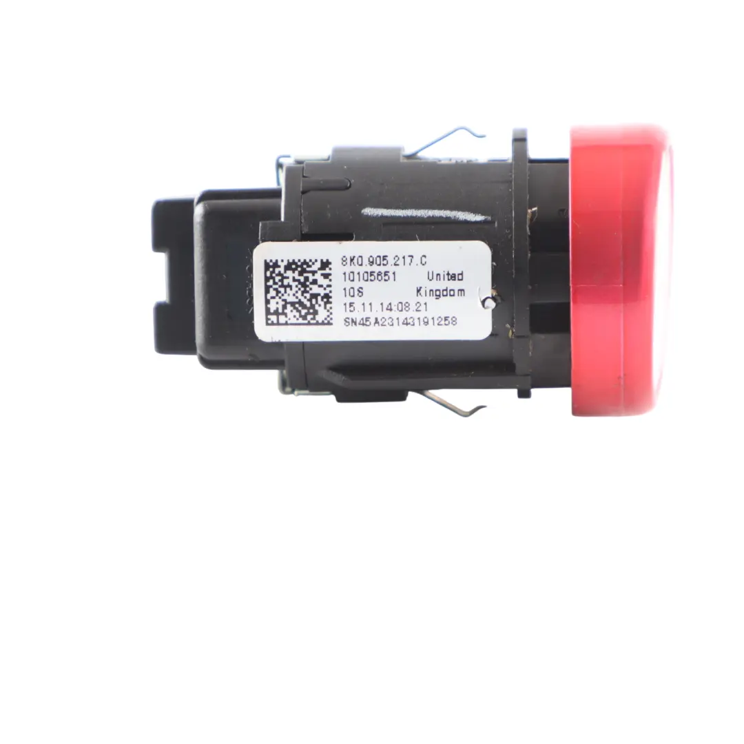 Audi A4 B8 A5 8T Q5 8R Red Engine Ignition Start Stop Switch Button 8K0905217C