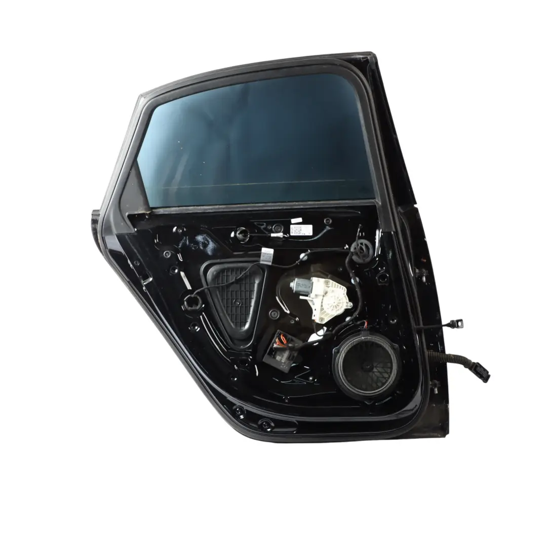 Audi A4 A8 Rear Door Left N/S Brilliant Black Metallic - LY9B