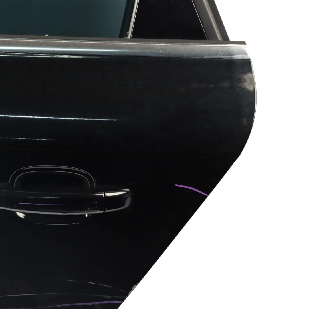 Audi A4 A8 Rear Door Left N/S Brilliant Black Metallic - LY9B