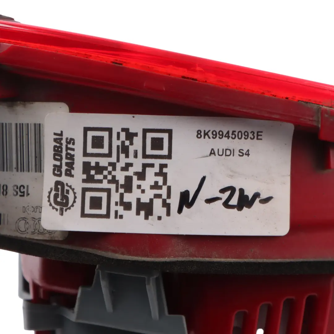 Audi RS4 B8 Rear Lamp Tail Light LED Inner Left N/S 8K9945093E