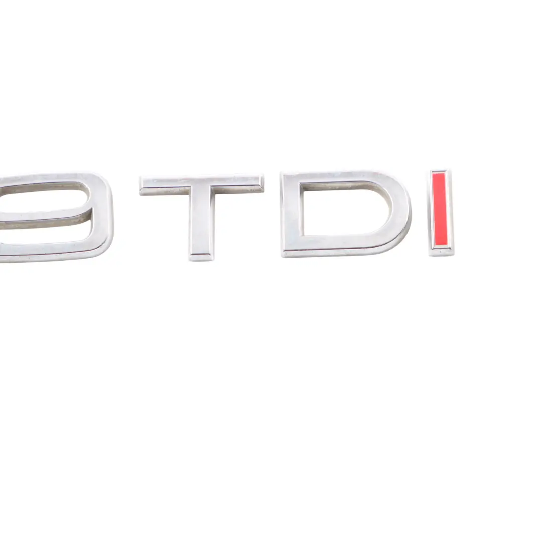 Audi A4 B6 Rear Boot Tail Gate Emblem 1.9 TDI Lettering Badge Chrom 8L0853743K