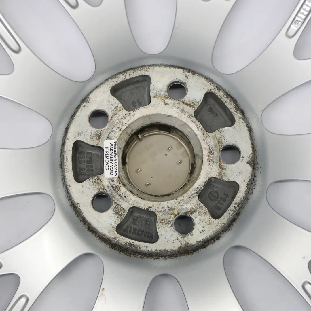 Audi A3 8P Silver Wheel Alloy Rim BBS 18" 7,5J ET:54 8P0601025AE