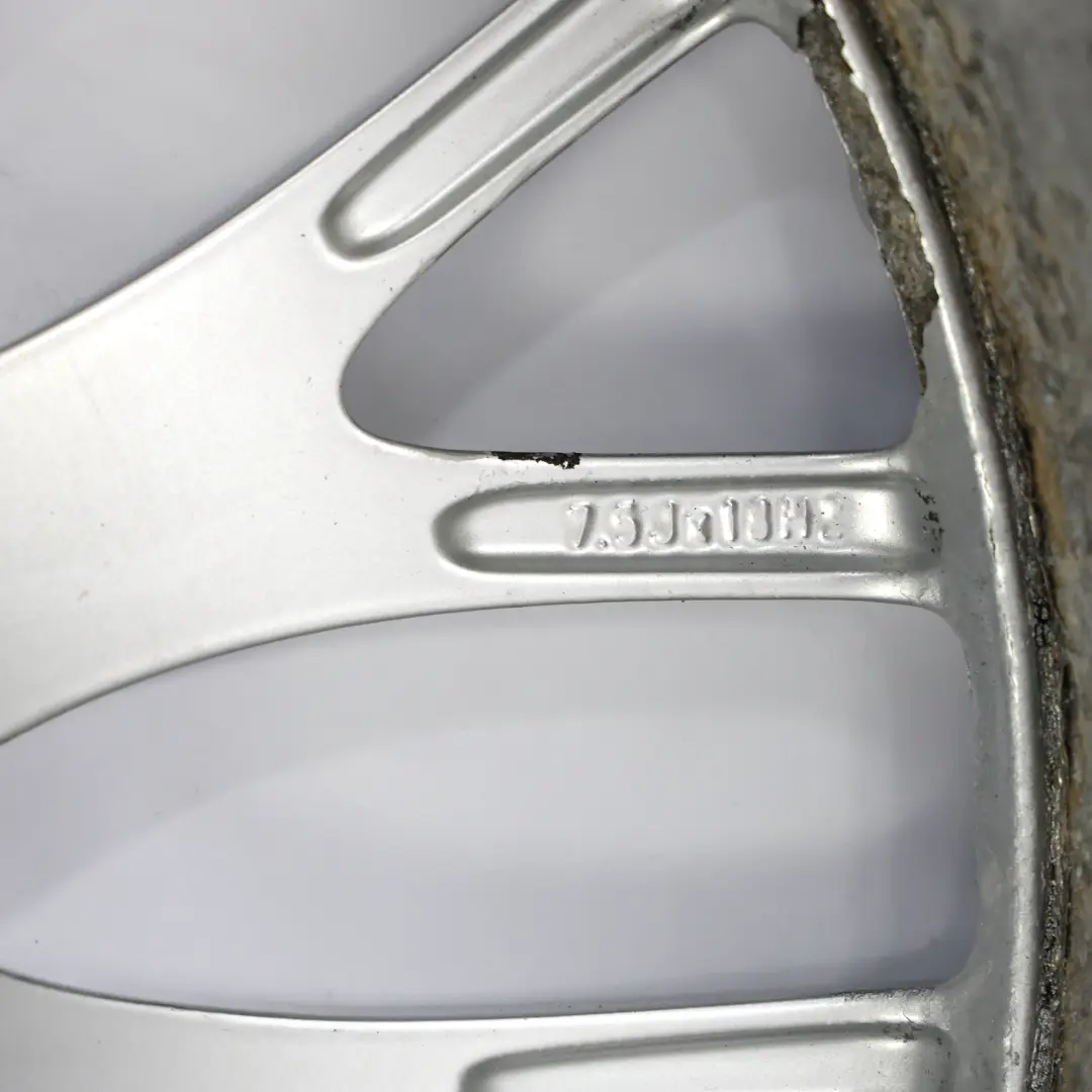 Audi A3 8P Silver Wheel Alloy Rim BBS 18" 7,5J ET:54 8P0601025AE