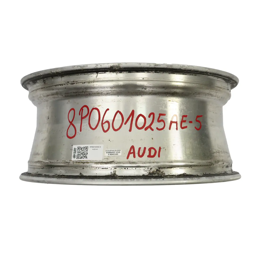 Audi A3 8P Cerchio Lega Argento BBS 18" 7,5J ET:54 8P0601025AE