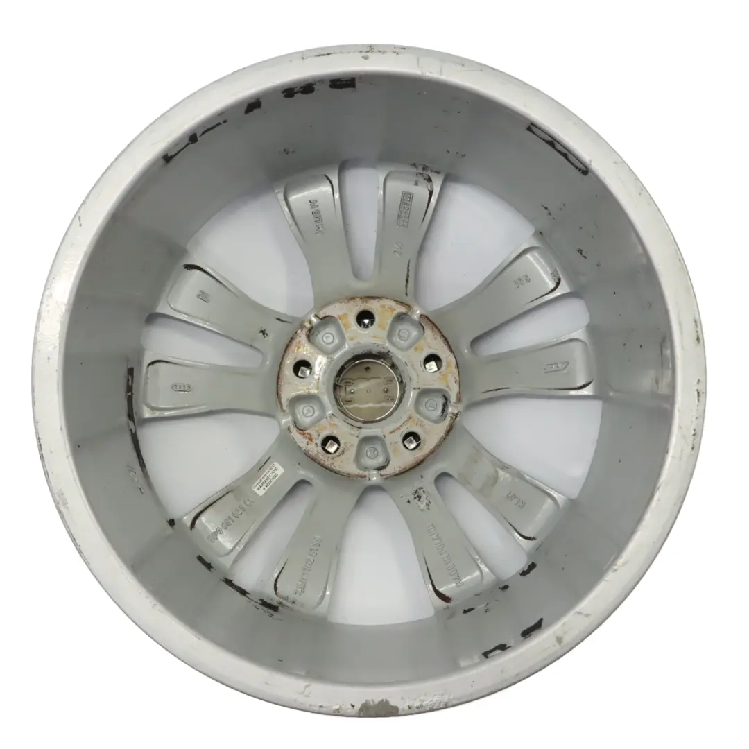 Audi A3 8P Silver Wheel Alloy Rim 17" 7,5J ET:56 Star Double Spoke 8P0601025CC