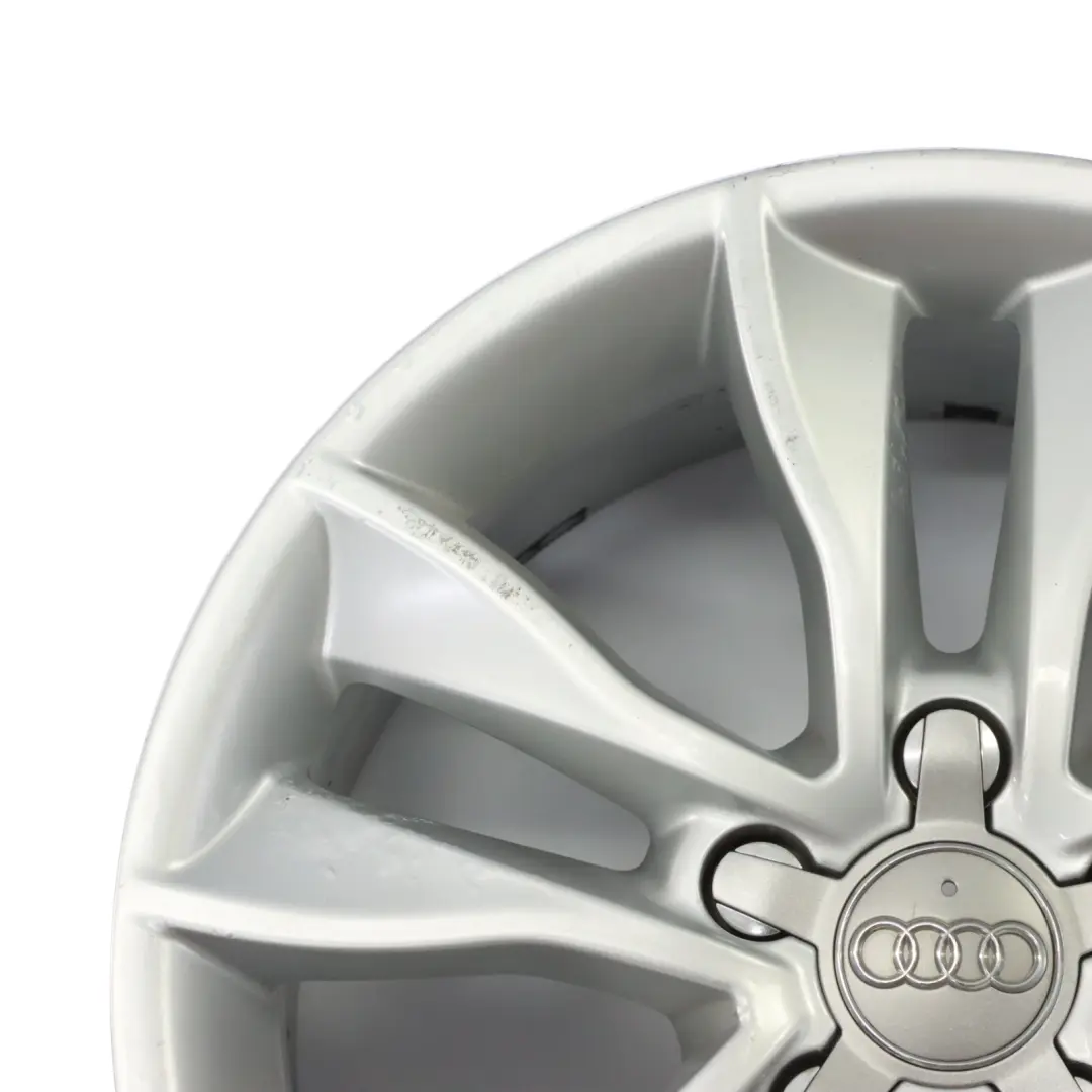 Audi A3 8P Silver Wheel Alloy Rim 17" 7,5J ET:56 Star Double Spoke 8P0601025CC