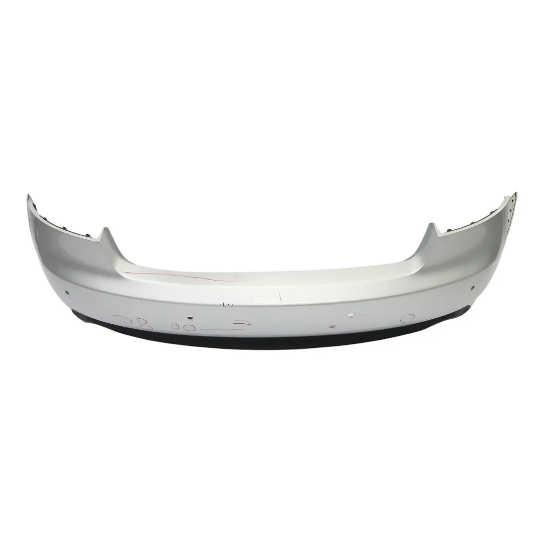 Audi A5 8T Rear Bumper Trim Panel Covering Ice Silver Metallic - X7W