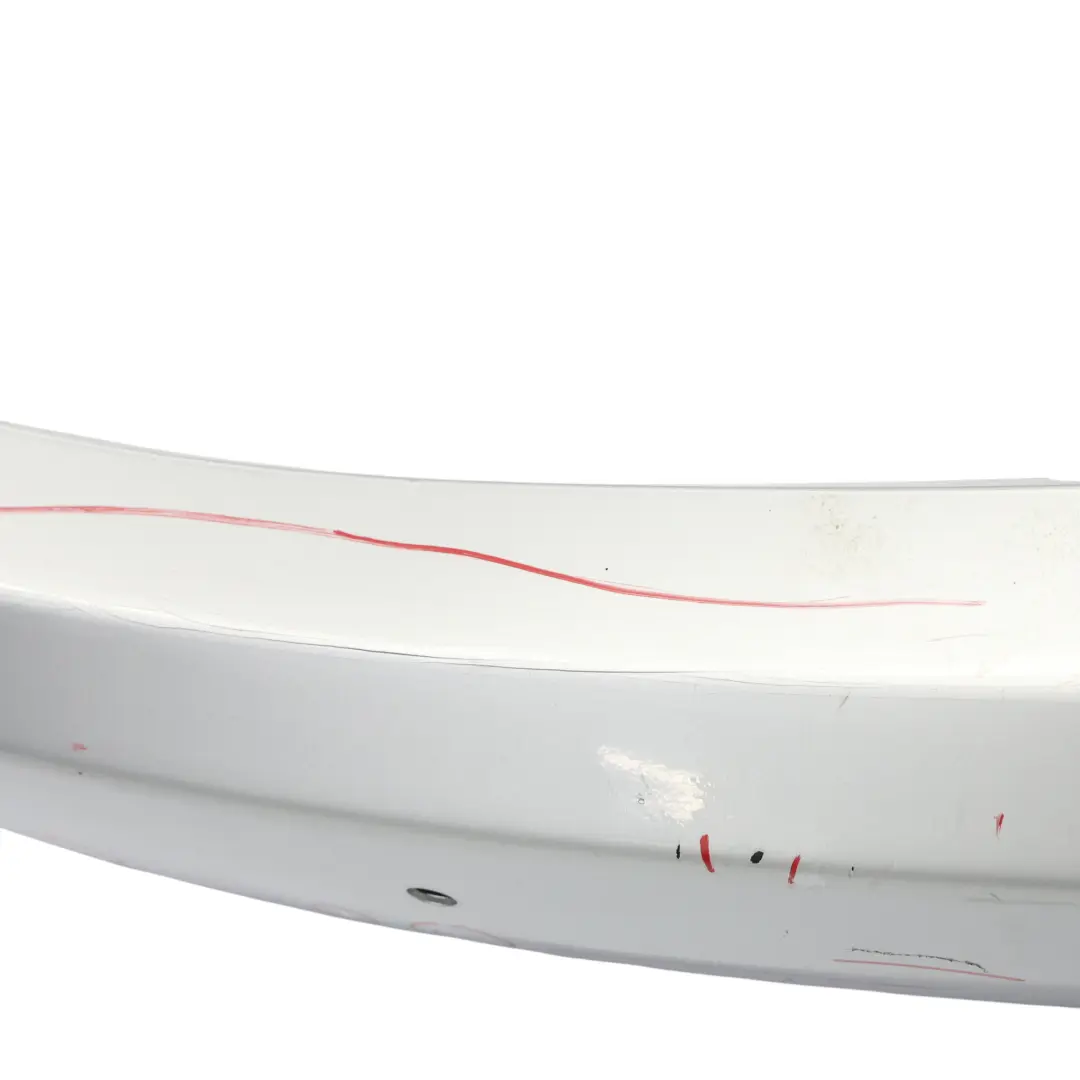 Audi A5 8T Rear Bumper Trim Panel Covering Ice Silver Metallic - X7W
