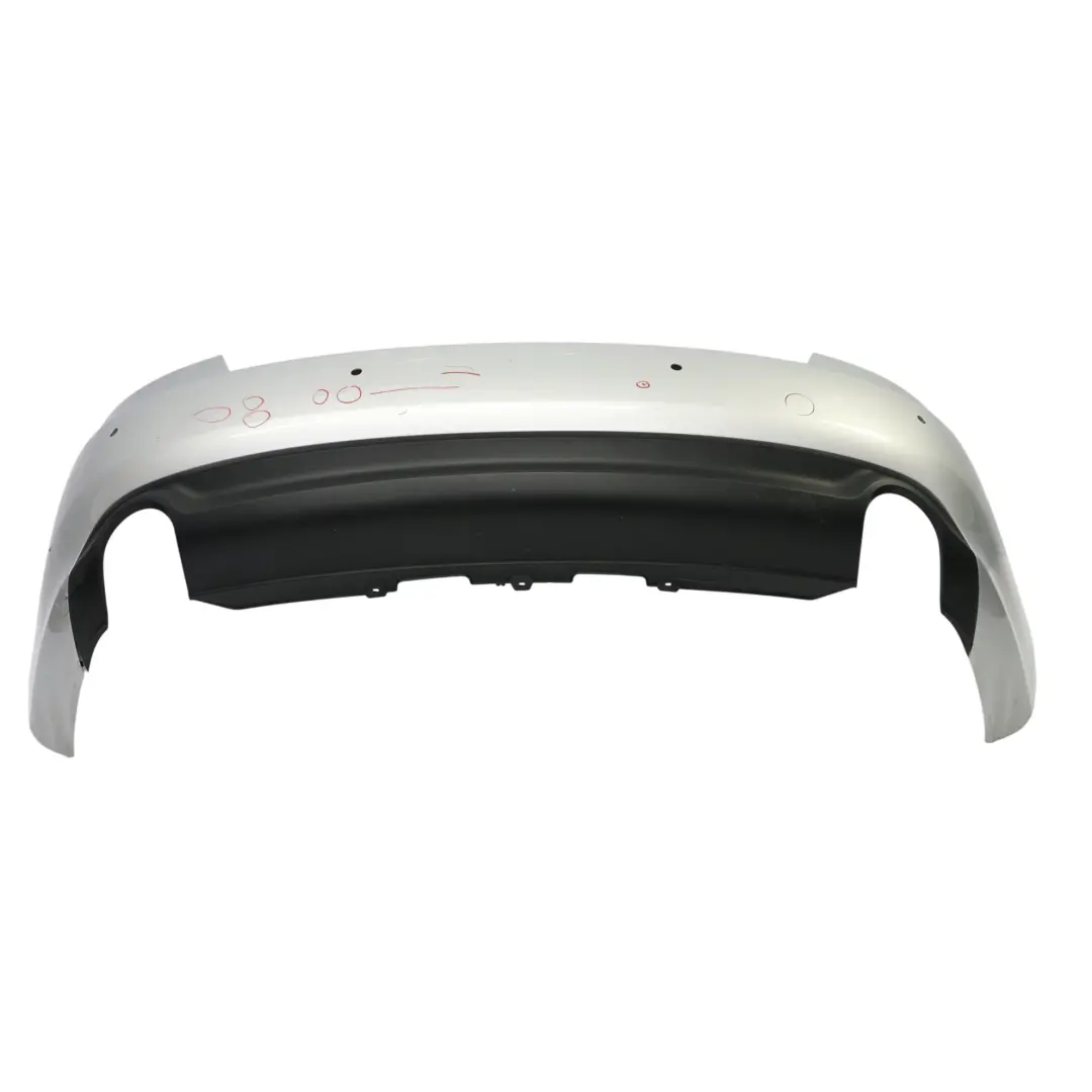 Audi A5 8T Rear Bumper Trim Panel Covering Ice Silver Metallic - X7W