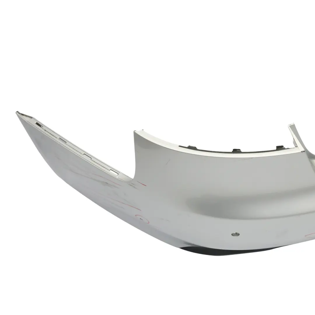 Audi A5 8T Rear Bumper Trim Panel Covering Ice Silver Metallic - X7W