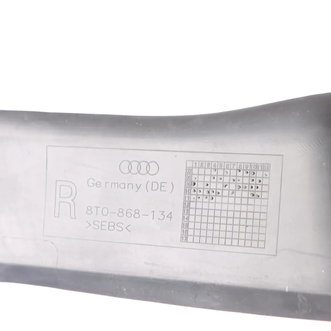 Audi A5 8T Door Insert Mat Rubber Storage Panel Front Right O/S 8U0868134
