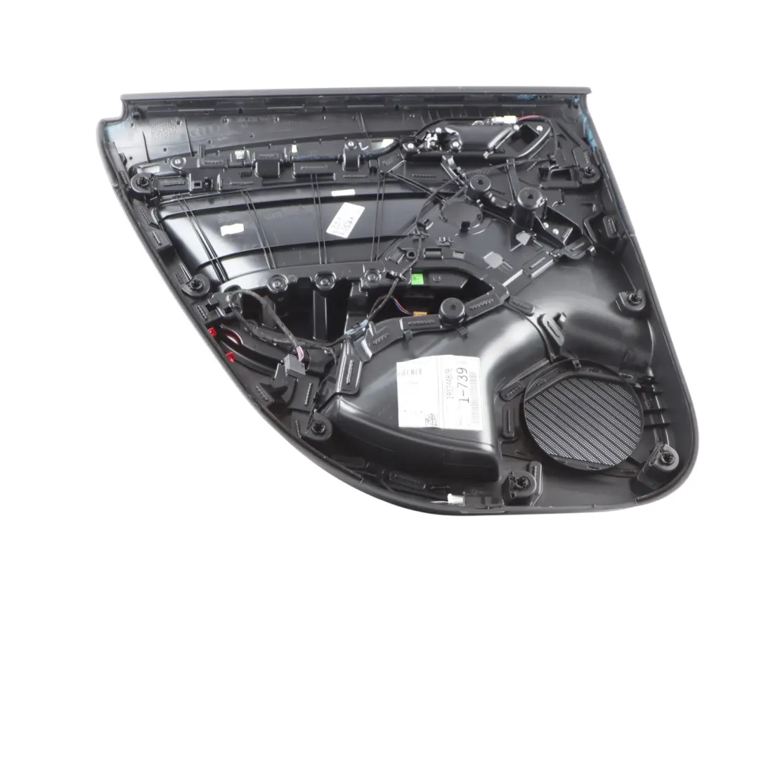 Audi RS3 8V Door Card Armrest Cover Trim Panel Rear Right O/S Black 8V4867304G