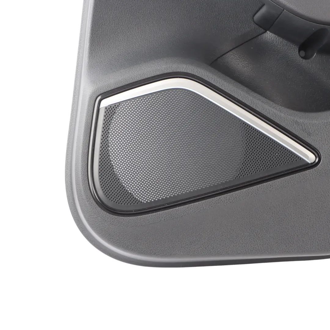 Audi RS3 8V Door Card Armrest Cover Trim Panel Rear Right O/S Black 8V4867304G