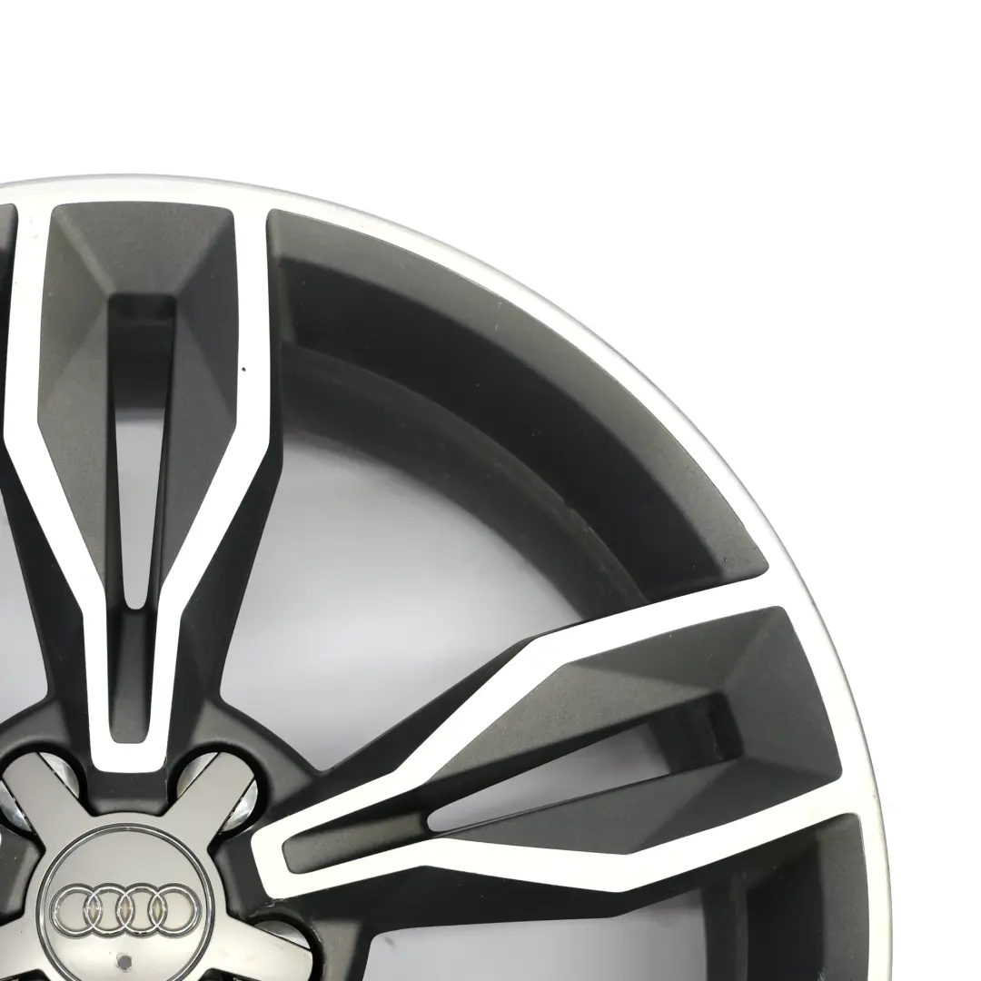 Audi A1 S1 8X Silver Alloy Wheel Rim 18" 7.5J ET:37,5 Star Spoke 8X0601025BS