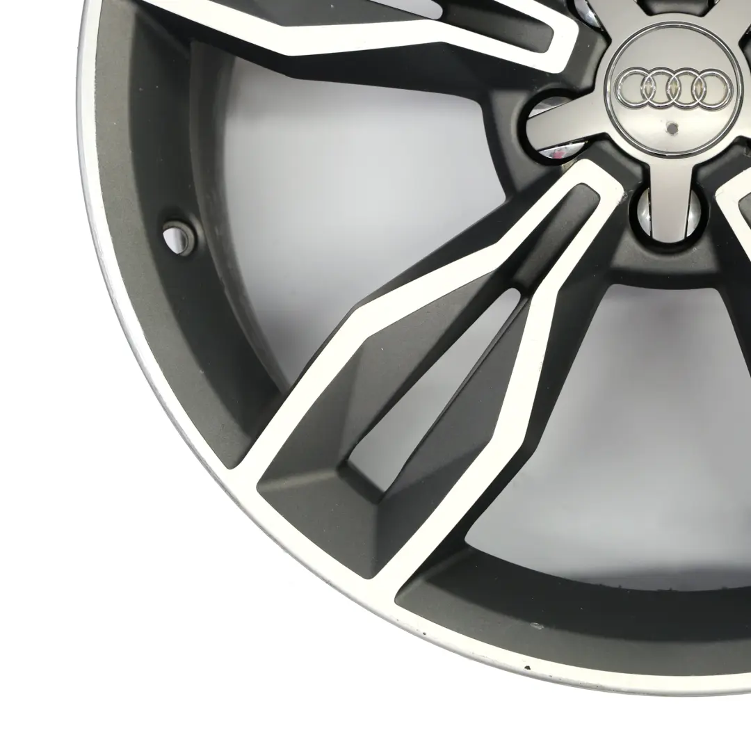 Audi A1 S1 8X Silver Alloy Wheel Rim 18" 7.5J ET:37,5 Star Spoke 8X0601025BS
