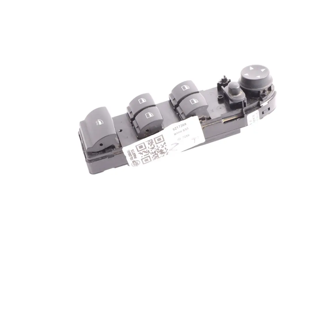 Window Lifter Switch BMW E93 E89 Driver's Side 9217368 