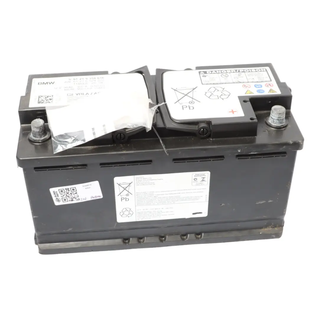 BMW Varta VRLA / AGM 12V Accumulator Battery 90Ah 900A 9358616