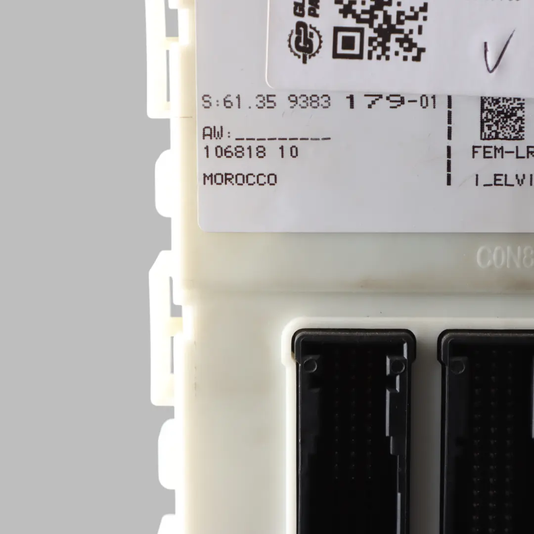 Control Unit BMW F20 F21 F22 F30 F31 F32 F36 FEM Module Unit 9383179