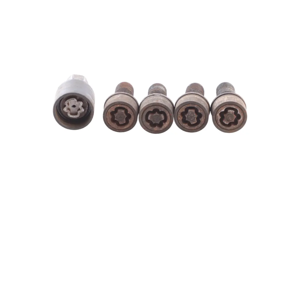 Mercedes W169 W204 W211 Wheel Bolts Rear Front Box Set B66470155