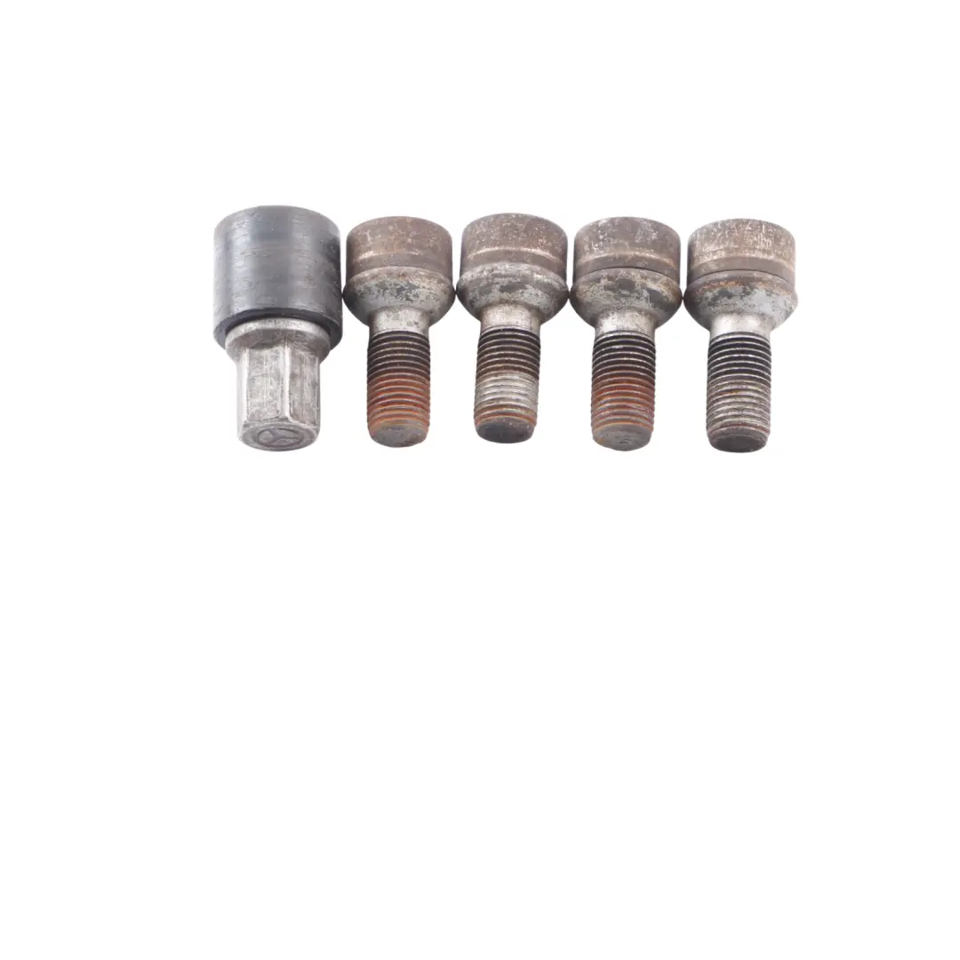 Mercedes W169 W204 W211 Wheel Bolts Rear Front Box Set B66470155