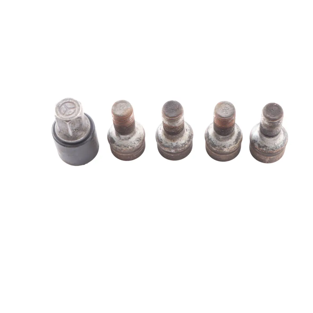 Mercedes W169 W204 W211 Wheel Bolts Rear Front Box Set B66470155