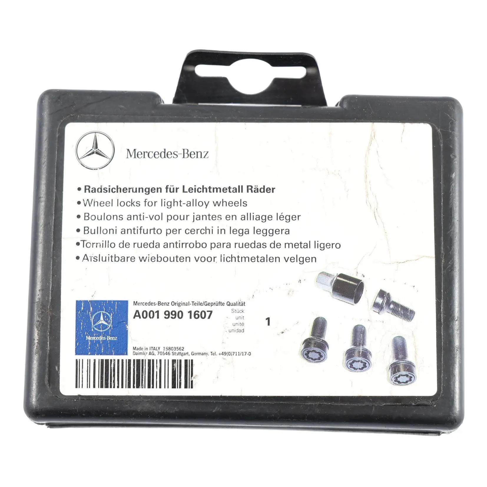 Wheel Bolts Mercedes W176 W204 W205 W212 Rear Front Box Set B66470155 