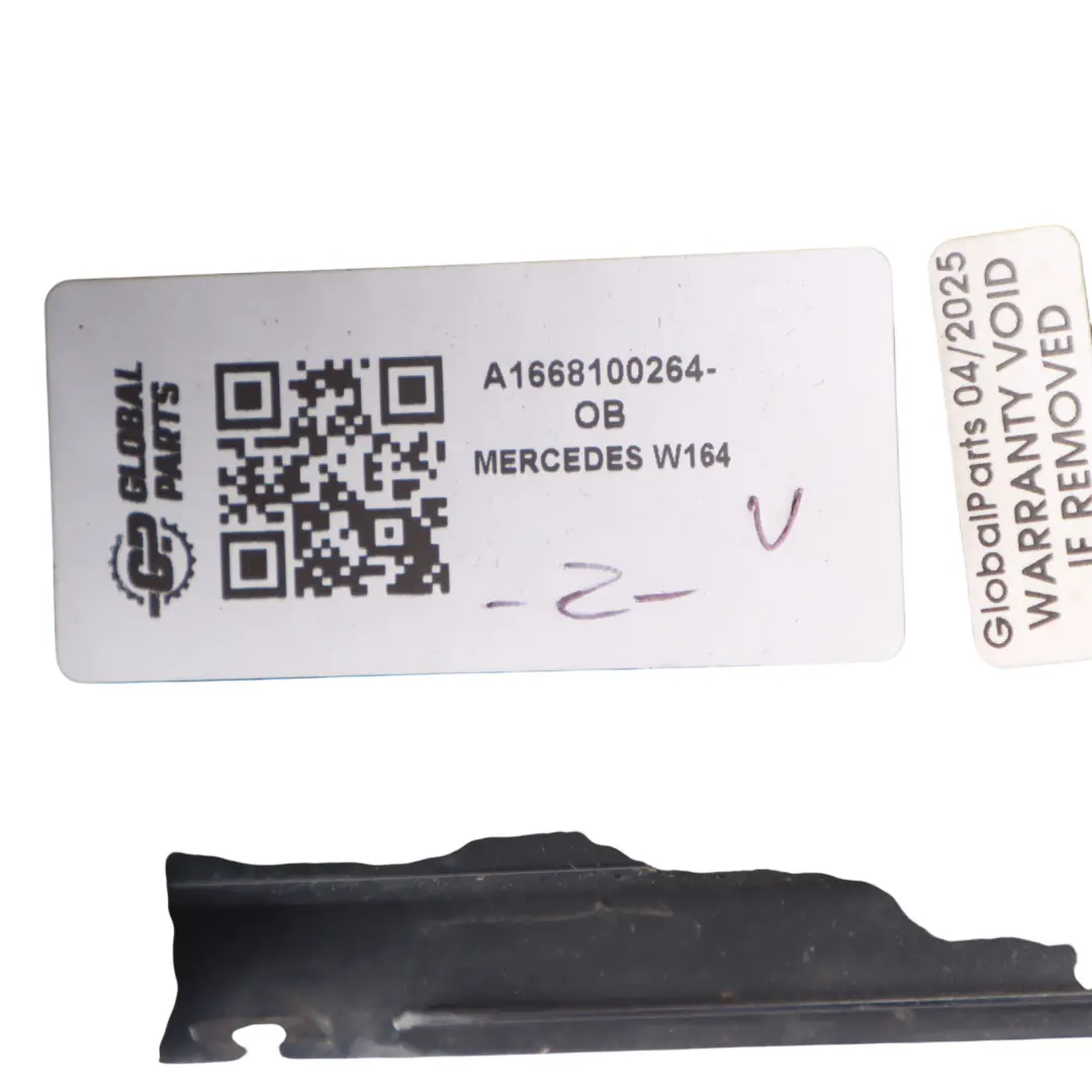 Mercedes W164 Wing Mirror Cover Cap Trim Right O/S Obsidian Black - 197