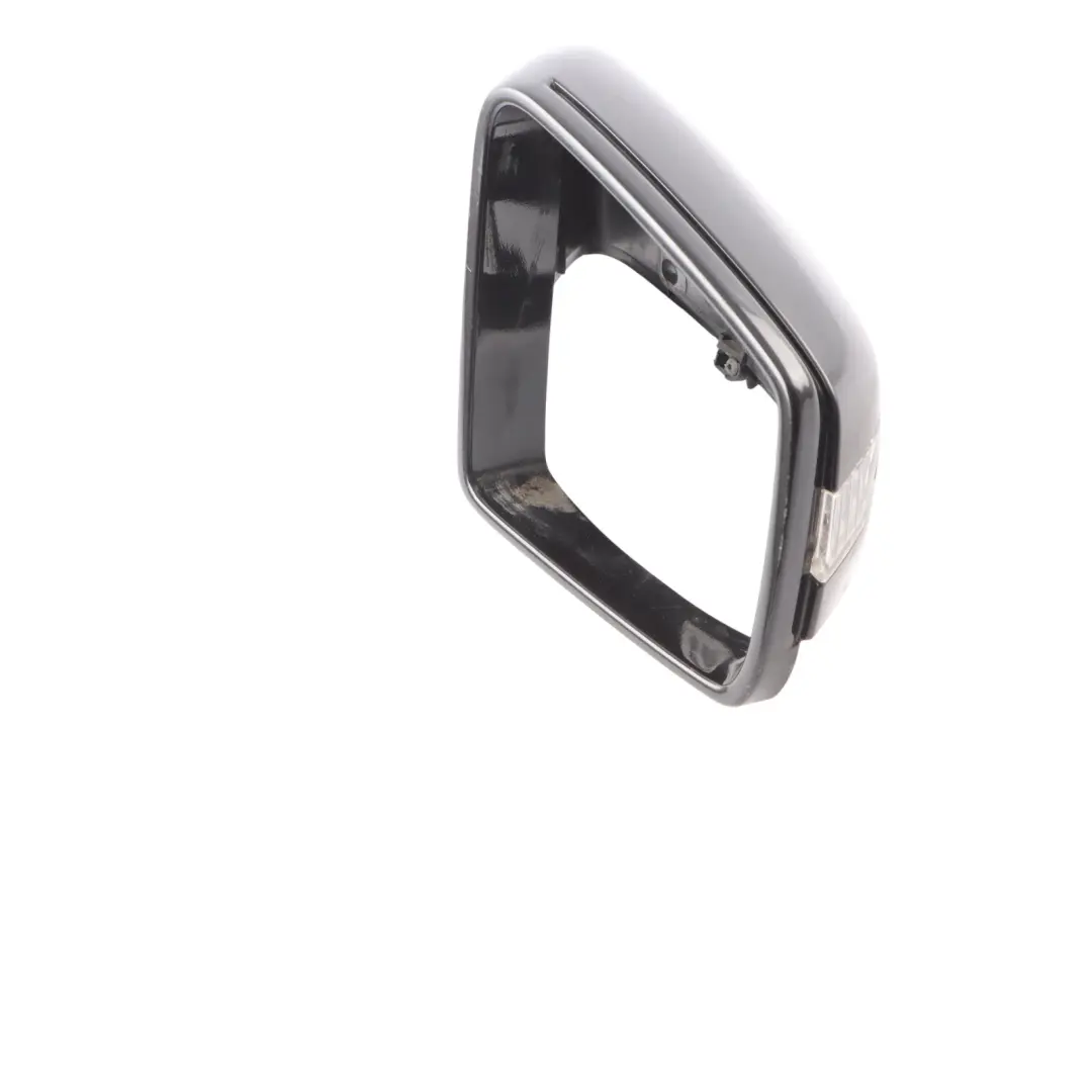 Mercedes W164 Wing Mirror Cover Cap Trim Right O/S Obsidian Black - 197