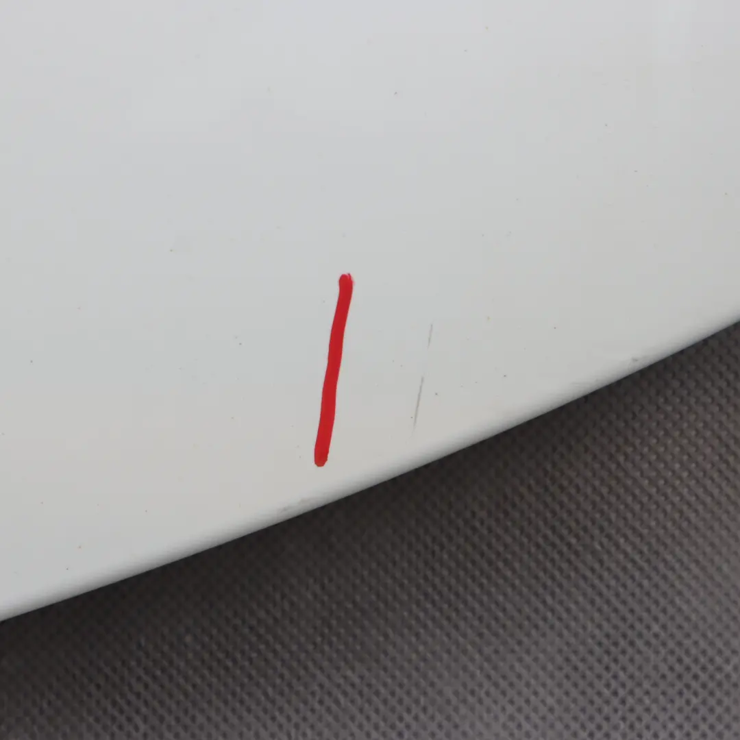 Spoiler Panel Mercedes W176 Boot Tailgate Trunk Lid Trim Calcite White - 650  - SKU A1767900488-CW - Part number A1767900488