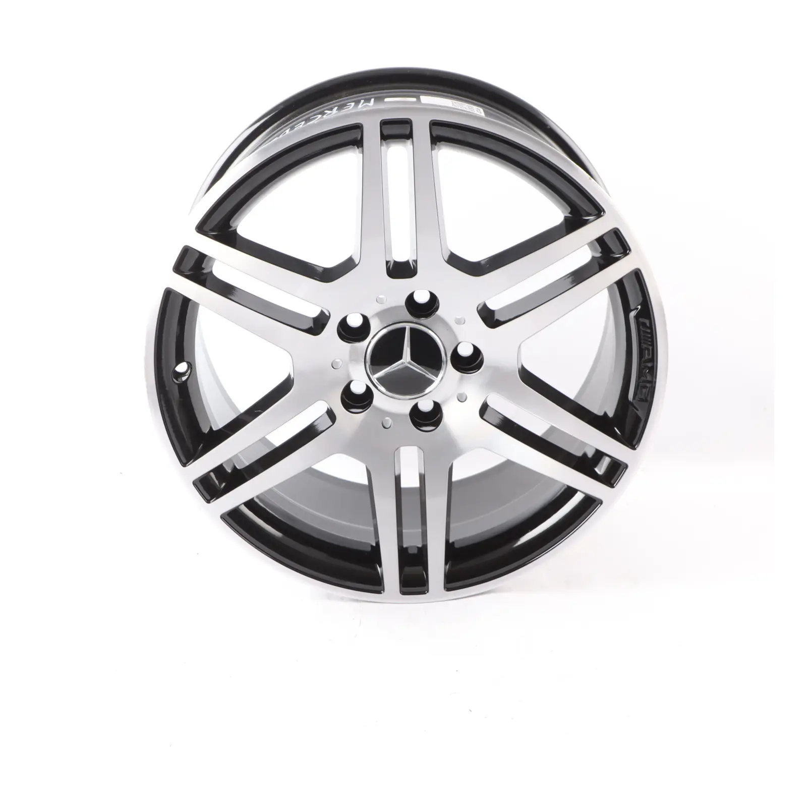 Mercedes W204 AMG Rear Black Alloy Wheel Rim 18" 8,5J ET:54 A2044014202