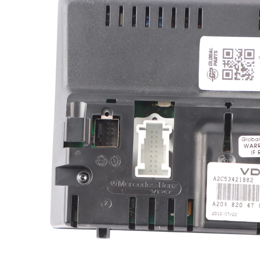 Mercedes W204 Multifunction Display LCD Screen GPS Navi Unit A2048204797