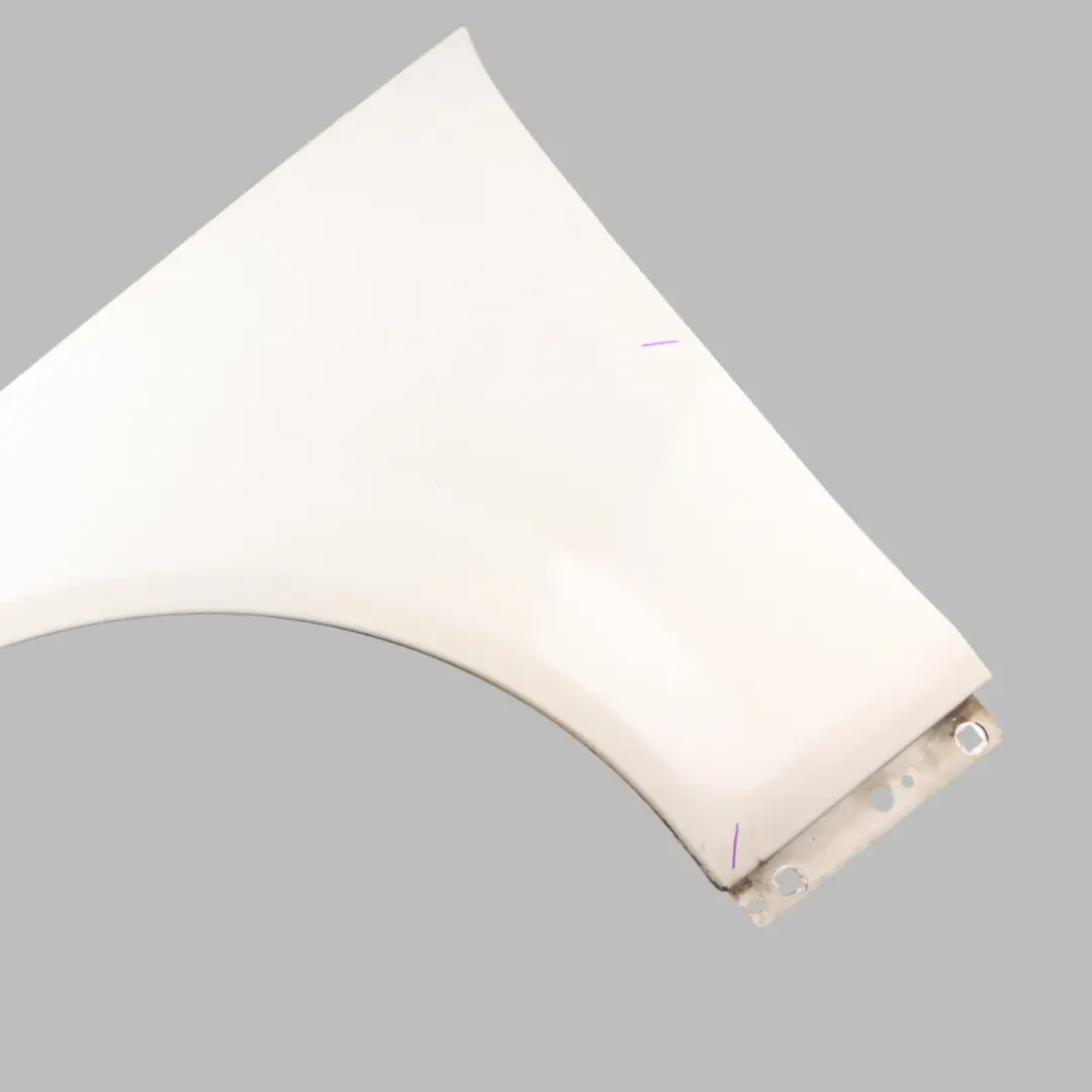 Side Panel Mercedes W204 Wing Fender Front Left N/S Calcite White - 650 