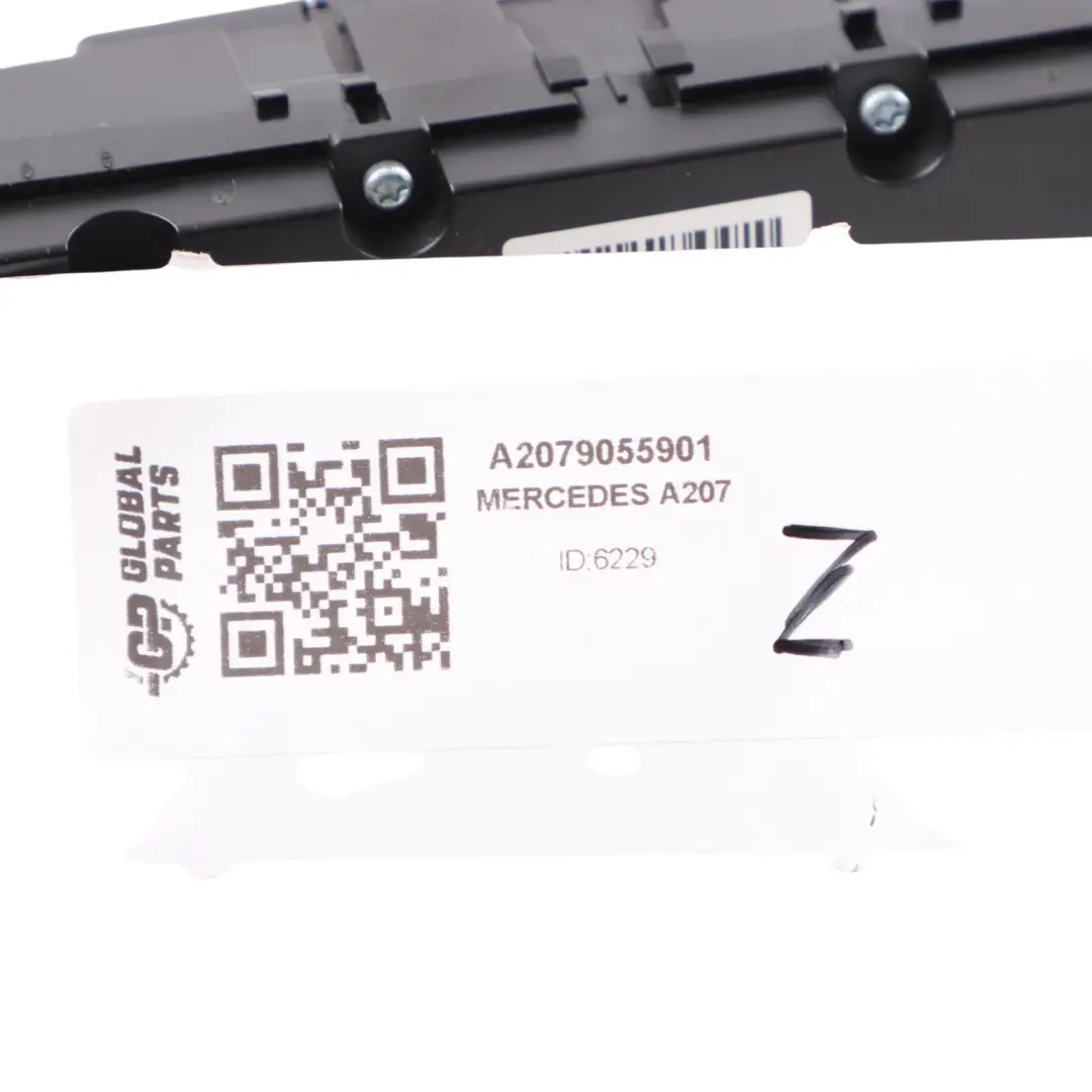 Heated Seat Parking Sensor Block PDC Switch Panel Mercedes A207 - SKU A2079055901 - Part number A2079055901