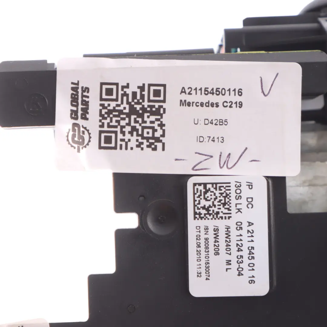 Mercedes W219 Interruttore cluster colonna sterzo Indicatore Stalk A2115450116