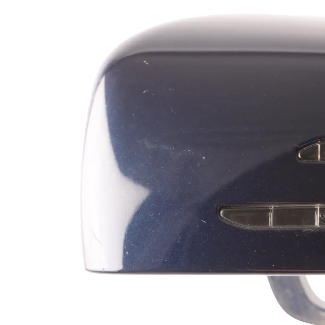 Mercedes W204 Cover Left N/S Casing Housing Wing Cavansite Blue 890 A2128106700